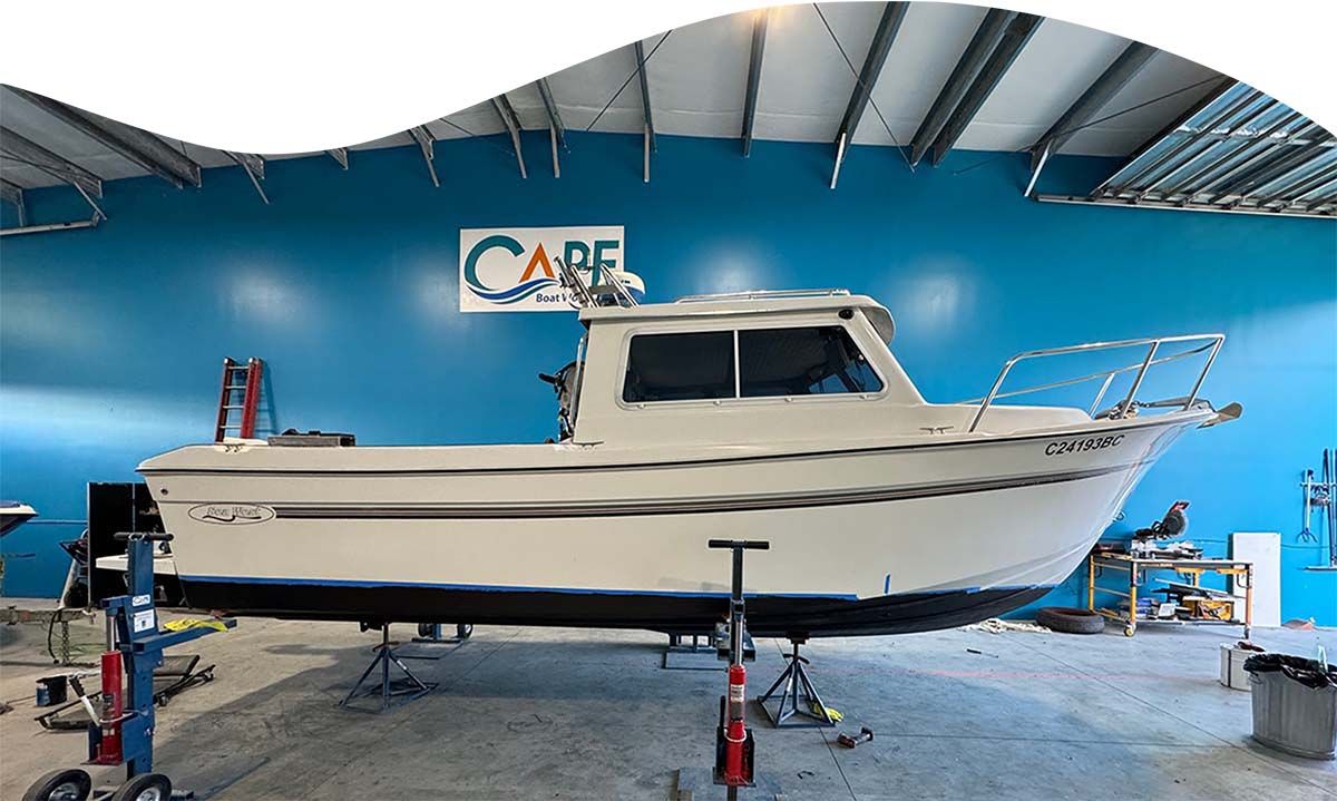 Ceramic Pro logo on ocean background