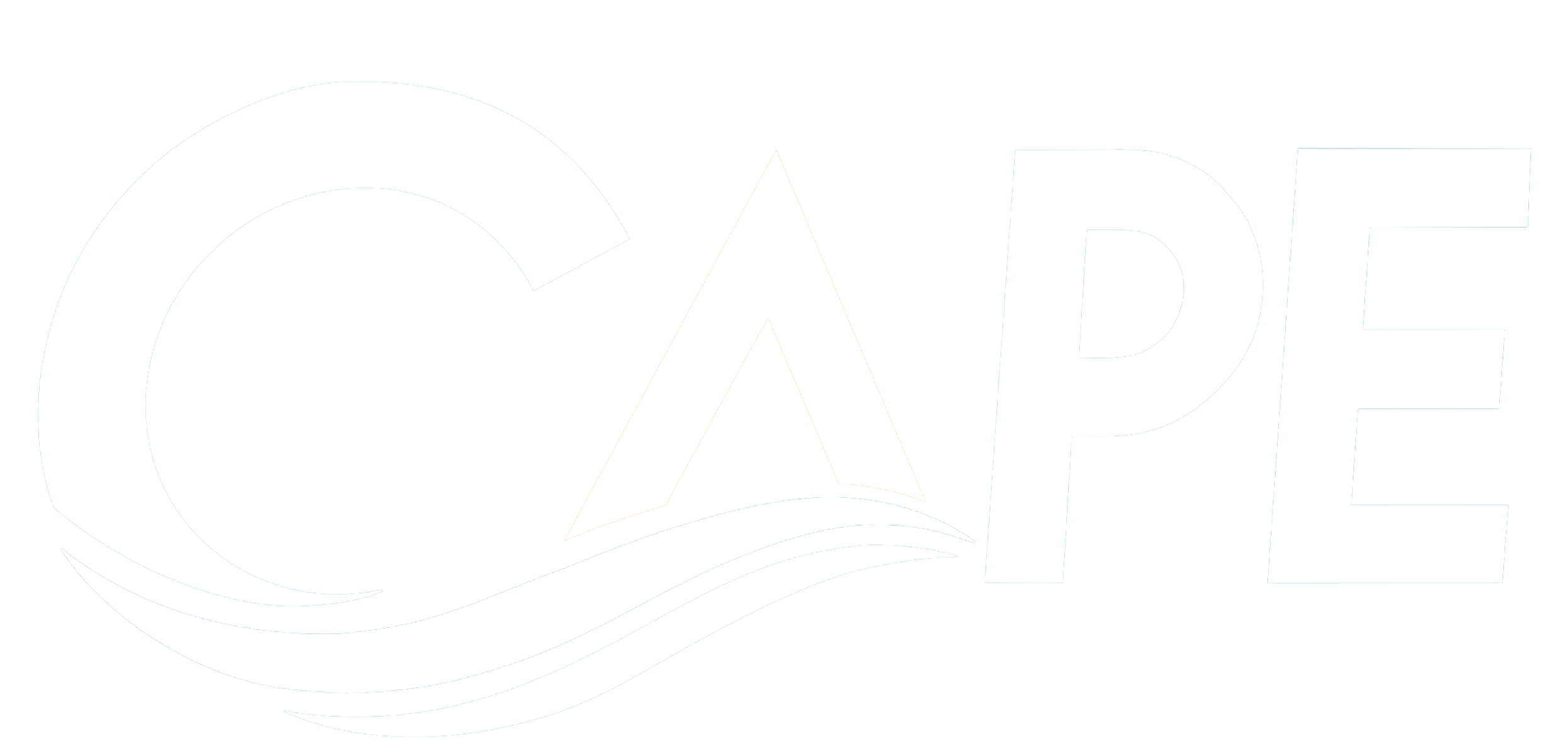 Cape Boat Works Logo in white